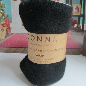 Donni tri colored scarf 100% acrylic NEW